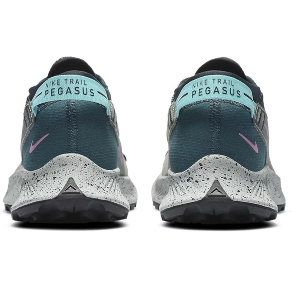 NIKE Air Zoom Pegasus Trail 2 Running Shoe - Spiral Sage & Atomic Teal - Picture 2 of 10